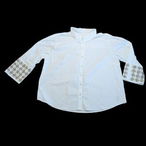 NWT Tanya Taylor white blouse